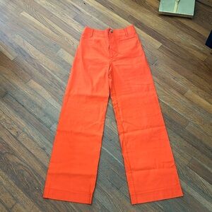 Orange Maeve The Colette cargo pants sz 25